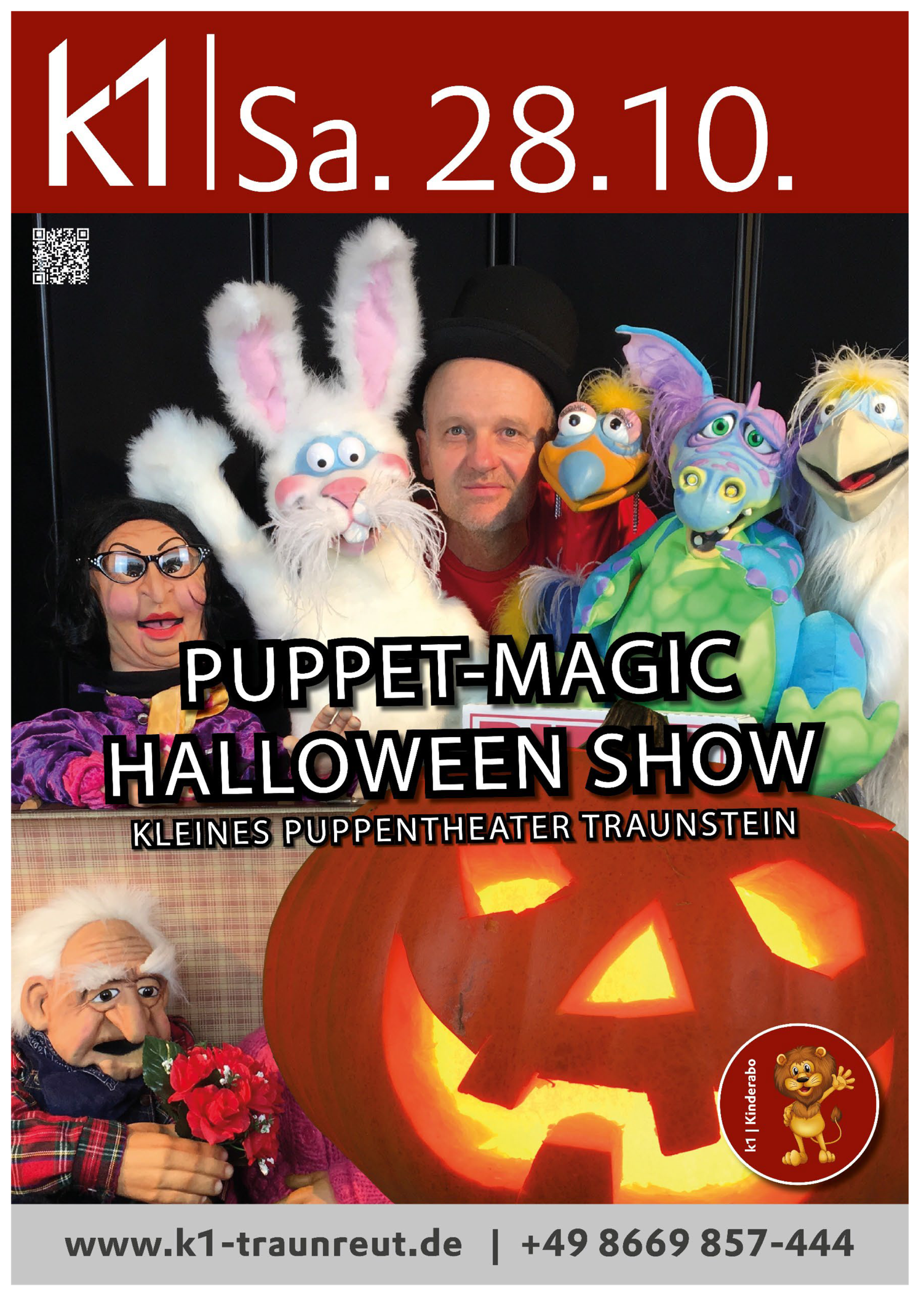 Puppet-Magic, Dirk Bennert, Halloween, K1 Traunreut,